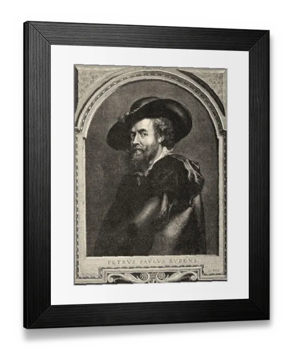 Framed Print : Peter Paul Rubens, 1577-1640, a Flemish painter of the Baroque Framed Print : Peter Paul Rubens, 1577-1640, a Flemish painter of the Baroque