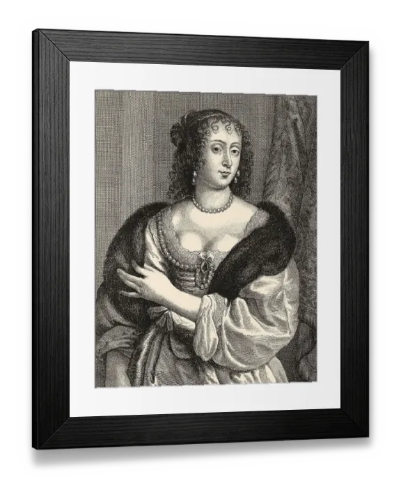 Framed Print : Mary Stuart or Mary I, 1542-1587