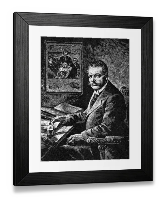 Framed Print : Carl Ludwig Schleich, 1859, 1922 Framed Print : Carl Ludwig Schleich, 1859, 1922
