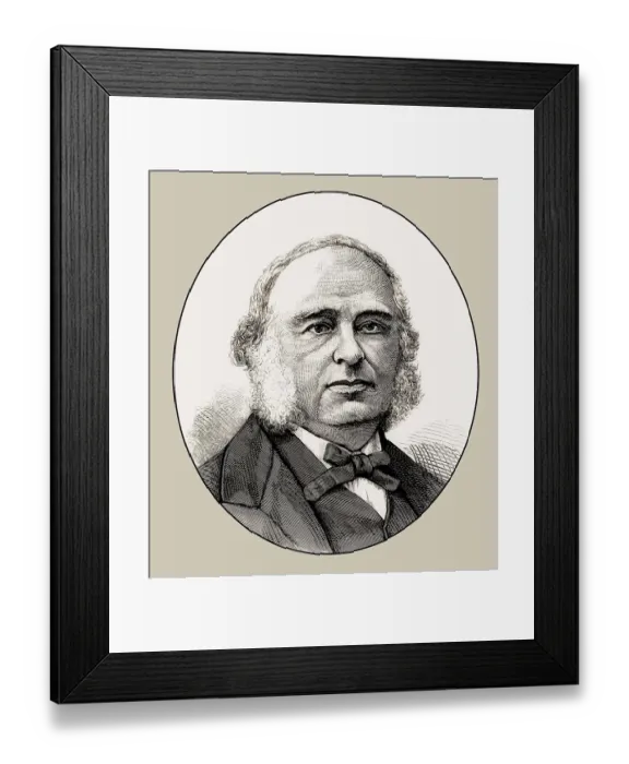 Framed Print : Pierre Paul Broca, 1824 - 1880 Framed Print : Pierre Paul Broca, 1824 - 1880