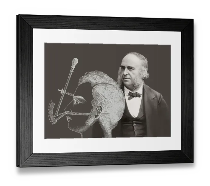 Framed Print : Pierre Paul Broca, 1824 - 1880 Framed Print : Pierre Paul Broca, 1824 - 1880