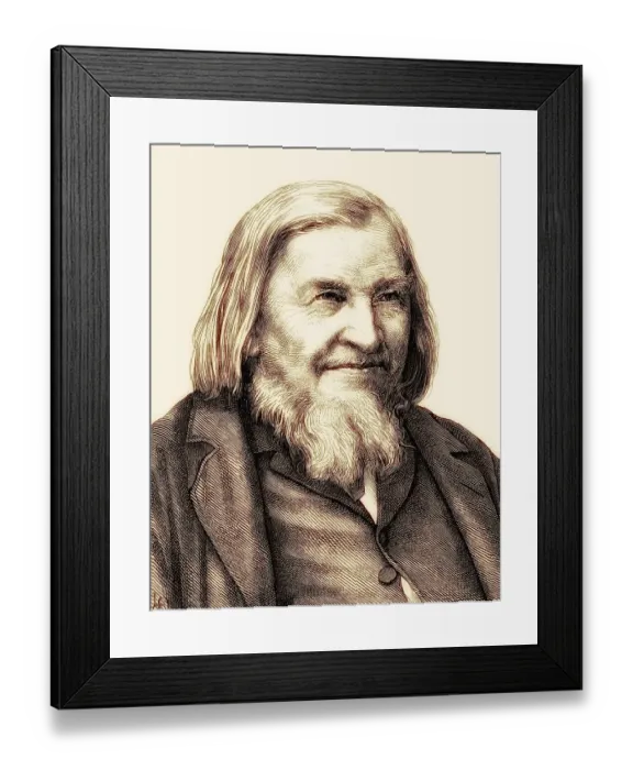 Framed Print : August Heinrich Hoffmann, Hoffmann von Fallersleben
