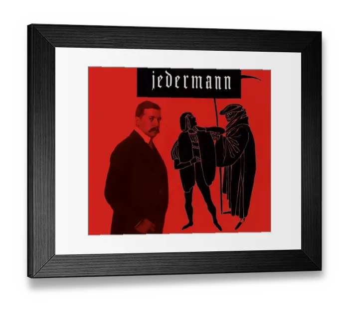 Framed Print : Hugo von Hofmannsthal, 1874-1929 Framed Print : Hugo von Hofmannsthal, 1874-1929