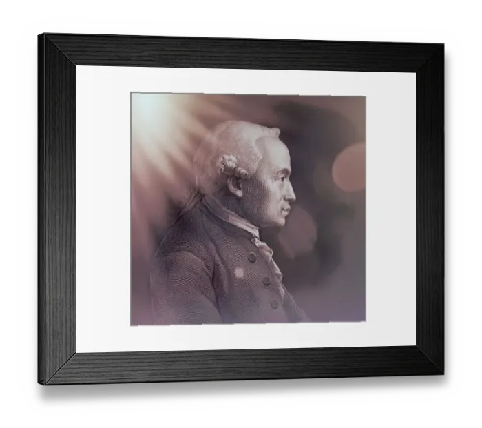 Framed Print : Immanuel Kant, 1724, 1804, German philosopher of the Enlightenment Framed Print : Immanuel Kant, 1724, 1804, German philosopher of the Enlightenment
