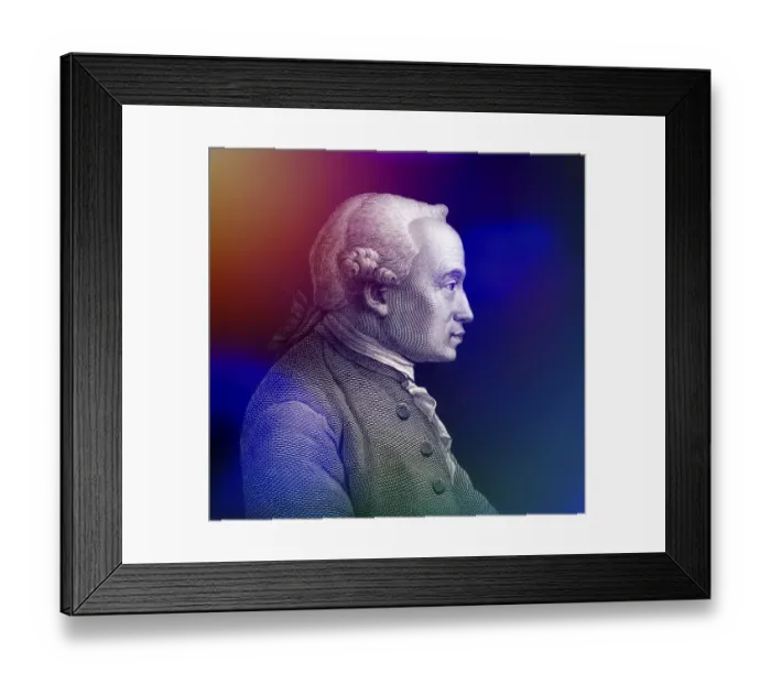 Framed Print : Immanuel Kant, 1724, 1804, German philosopher of the Enlightenment Framed Print : Immanuel Kant, 1724, 1804, German philosopher of the Enlightenment