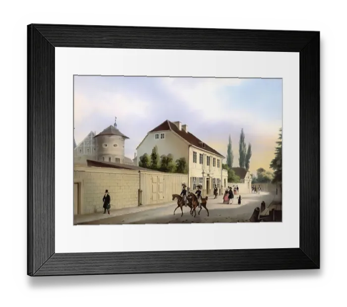 Framed Print : Immanuel Kant's house in Koenigsberg Framed Print : Immanuel Kant's house in Koenigsberg