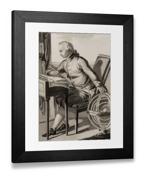 Framed Print : Immanuel Kant, 1724, 1804, German philosopher of the Enlightenment Framed Print : Immanuel Kant, 1724, 1804, German philosopher of the Enlightenment