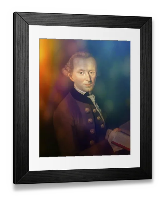 Framed Print : Immanuel Kant, 1724, 1804, German philosopher of the Enlightenment Framed Print : Immanuel Kant, 1724, 1804, German philosopher of the Enlightenment