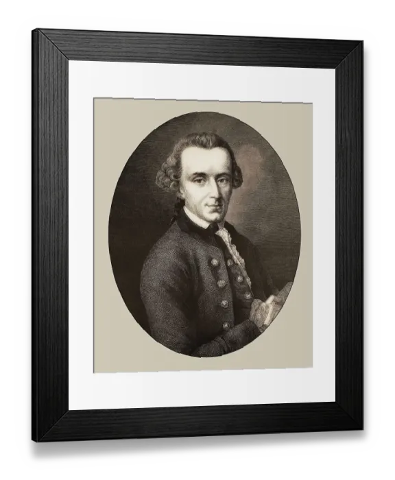 Framed Print : Immanuel Kant, 1724, 1804, German philosopher of the Enlightenment Framed Print : Immanuel Kant, 1724, 1804, German philosopher of the Enlightenment
