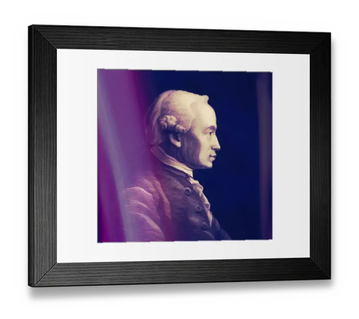 Framed Print : Immanuel Kant, 1724, 1804, German philosopher of the Enlightenment Framed Print : Immanuel Kant, 1724, 1804, German philosopher of the Enlightenment