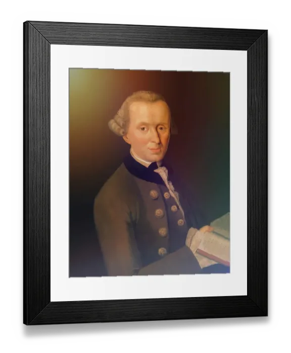 Framed Print : Immanuel Kant, 1724, 1804, German philosopher of the Enlightenment Framed Print : Immanuel Kant, 1724, 1804, German philosopher of the Enlightenment