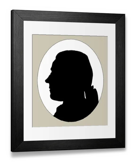 Framed Print : Portrait of Friedrich Gottlieb Klopstock Framed Print : Portrait of Friedrich Gottlieb Klopstock