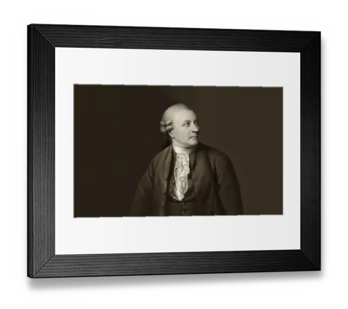Framed Print : Portrait of Friedrich Gottlieb Klopstock Framed Print : Portrait of Friedrich Gottlieb Klopstock