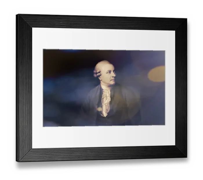 Framed Print : Portrait of Friedrich Gottlieb Klopstock Framed Print : Portrait of Friedrich Gottlieb Klopstock