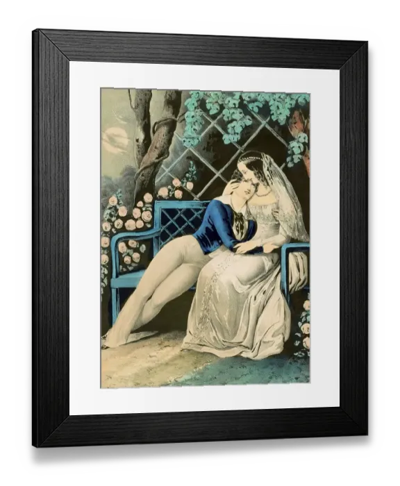 Framed Print : Love Affair of Lord Byron, George Gordon Noel Byron