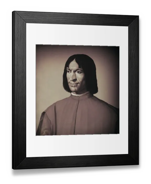 Framed Print : Portrait of Lorenzo I de Medici Framed Print : Portrait of Lorenzo I de Medici