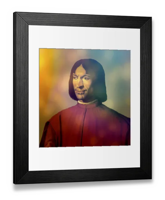Framed Print : Portrait of Lorenzo I de Medici