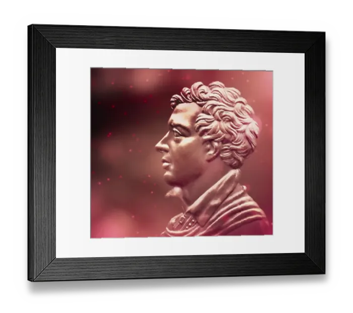 Framed Print : George Gordon Noel Byron, 6th Baron Byron of Rochdale Framed Print : George Gordon Noel Byron, 6th Baron Byron of Rochdale