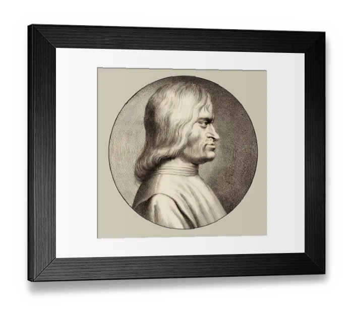 Framed Print : Portrait of Lorenzo I de Medici Framed Print : Portrait of Lorenzo I de Medici