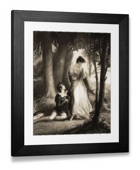 Framed Print : Love Affair of Lord Byron, George Gordon Noel Byron Framed Print : Love Affair of Lord Byron, George Gordon Noel Byron