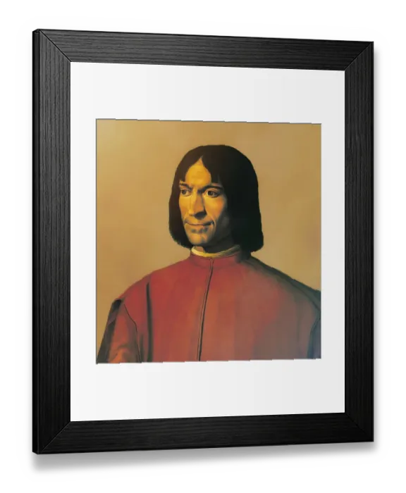 Framed Print : Portrait of Lorenzo I de Medici
