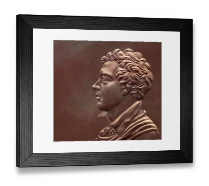 Framed Print : George Gordon Noel Byron, 6th Baron Byron of Rochdale