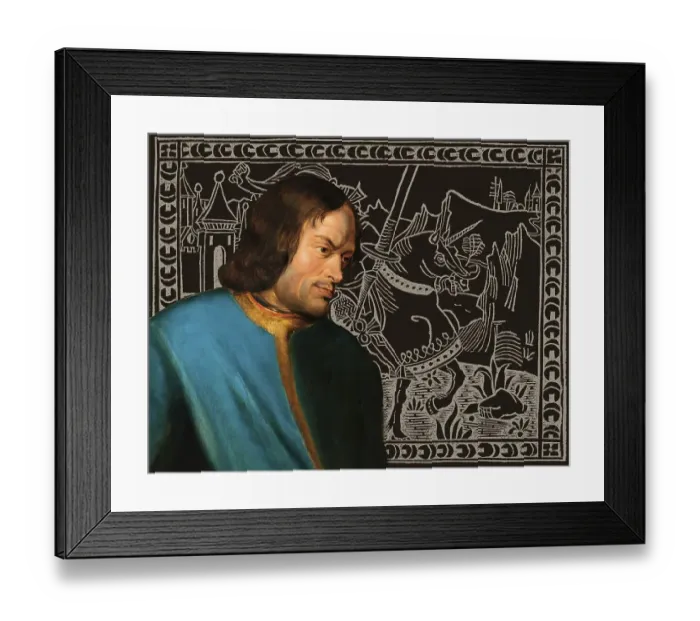 Framed Print : Portrait of Lorenzo I de Medici Framed Print : Portrait of Lorenzo I de Medici