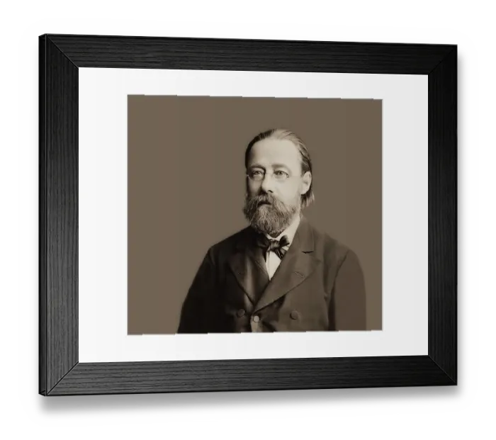Framed Print : BedSich Smetana, 1824 - 1884, Czech composer