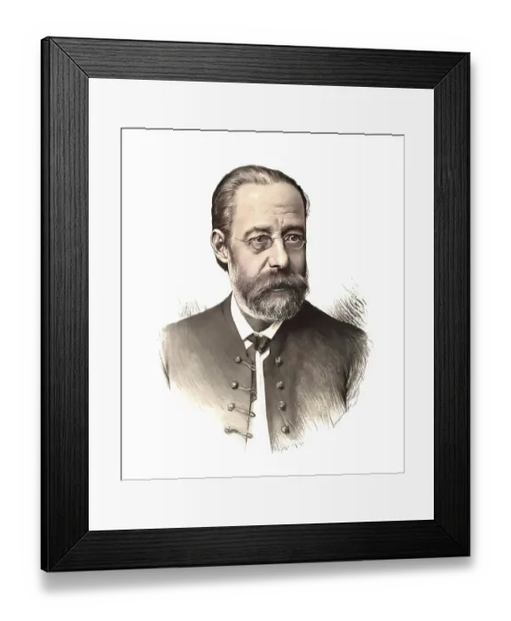 Framed Print : BedSich Smetana, 1824 - 1884, Czech composer Framed Print : BedSich Smetana, 1824 - 1884, Czech composer