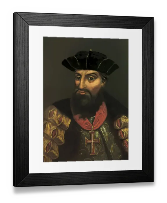 Framed Print : Vasco da Gama, c. 1460s - 1524