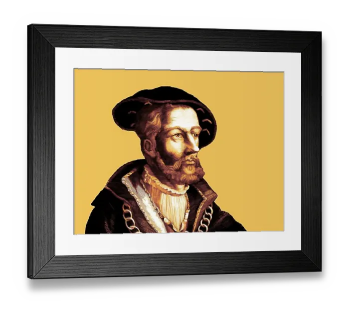 Framed Print : Jan van Leiden, or Jan Beuckelszoon oder Beukelszoon