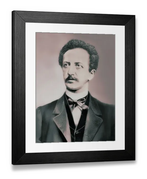 Framed Print : Ferdinand Lassalle, 1825 - 1864 Framed Print : Ferdinand Lassalle, 1825 - 1864