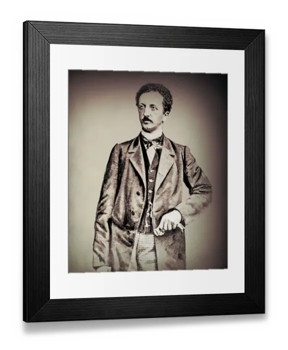 Framed Print : Ferdinand Lassalle, 1825 - 1864 Framed Print : Ferdinand Lassalle, 1825 - 1864