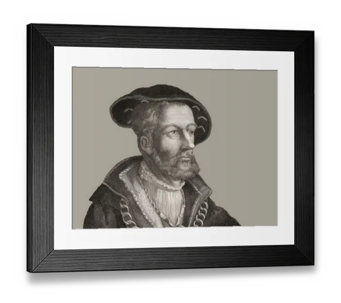 Framed Print : Jan van Leiden, or Jan Beuckelszoon oder Beukelszoon