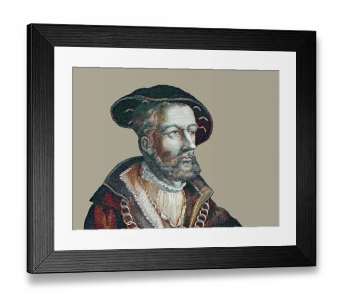 Framed Print : Jan van Leiden, or Jan Beuckelszoon oder Beukelszoon
