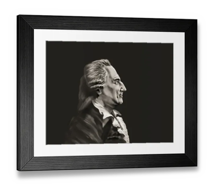 Framed Print : Giacomo Girolamo Casanova, 1725 - 1798