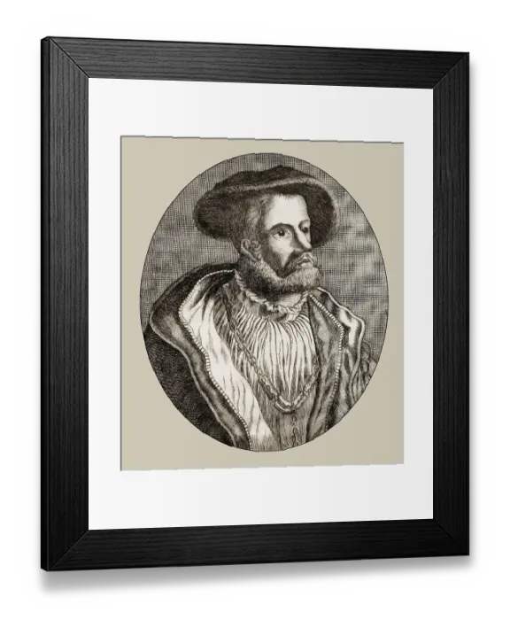Framed Print : Jan van Leiden, or Jan Beuckelszoon oder Beukelszoon