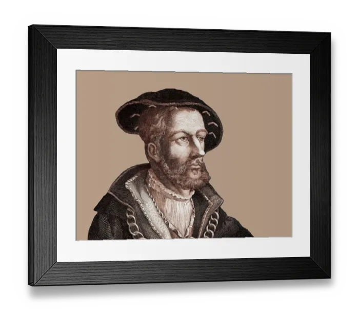 Framed Print : Jan van Leiden, or Jan Beuckelszoon oder Beukelszoon