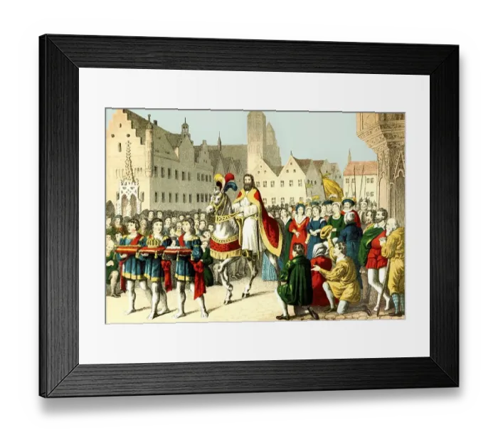Framed Print : King John of Leiden or Jan Beuckelszoon Framed Print : King John of Leiden or Jan Beuckelszoon