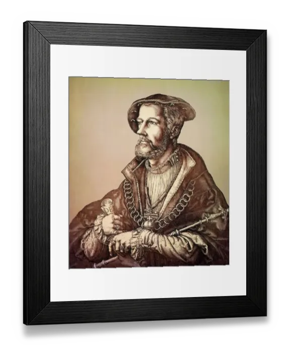 Framed Print : Jan van Leiden, or Jan Beuckelszoon oder Beukelszoon