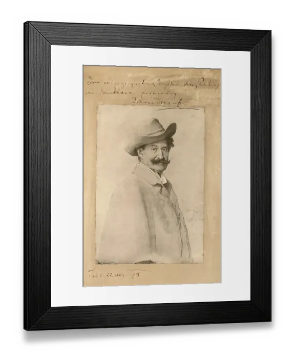Framed Print : Johann Baptist Strauss II, 1825 - 1899 Framed Print : Johann Baptist Strauss II, 1825 - 1899