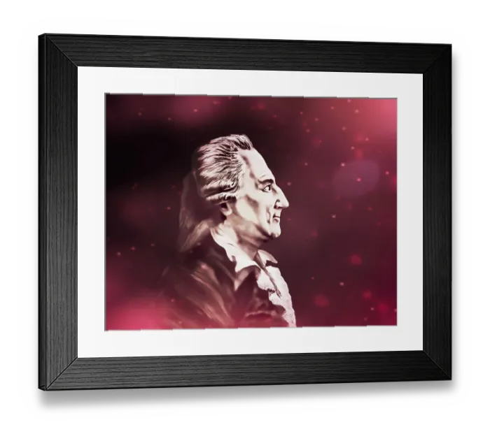 Framed Print : Giacomo Girolamo Casanova, 1725 - 1798