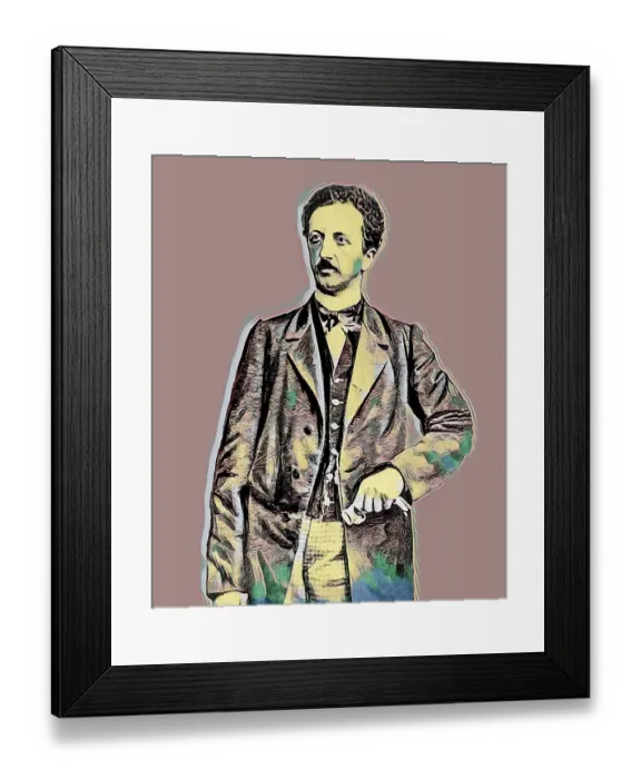 Framed Print : Ferdinand Lassalle, 1825 - 1864 Framed Print : Ferdinand Lassalle, 1825 - 1864