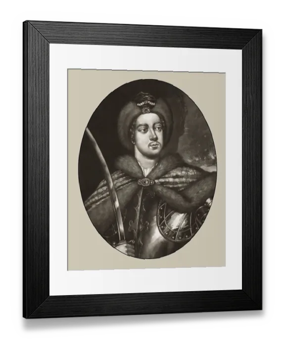 Framed Print : Portrait of Peter the Great, Peter I or Pyotr Alexeyevich Romanov Framed Print : Portrait of Peter the Great, Peter I or Pyotr Alexeyevich Romanov