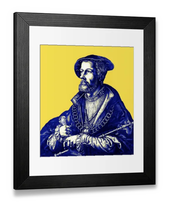 Framed Print : Jan van Leiden, or Jan Beuckelszoon oder Beukelszoon