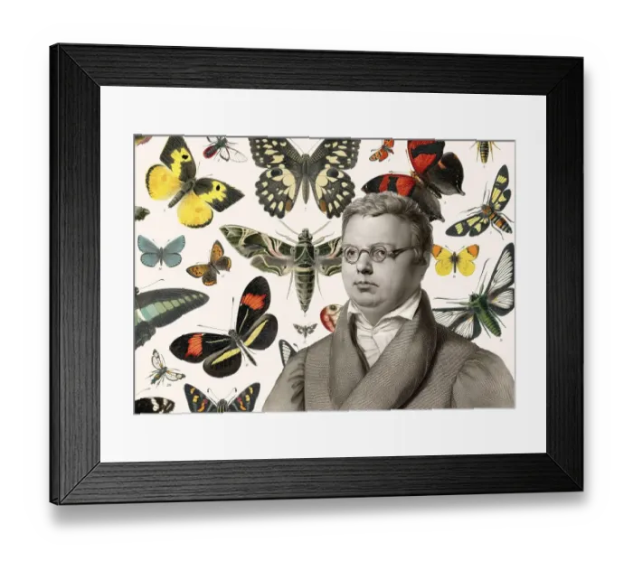 Framed Print : Friedrich Arnold Brockhaus, 1772 - 1823