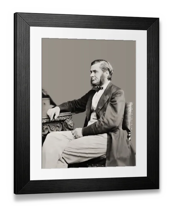 Framed Print : Thomas Henry Huxley, 1825 - 1895 Framed Print : Thomas Henry Huxley, 1825 - 1895