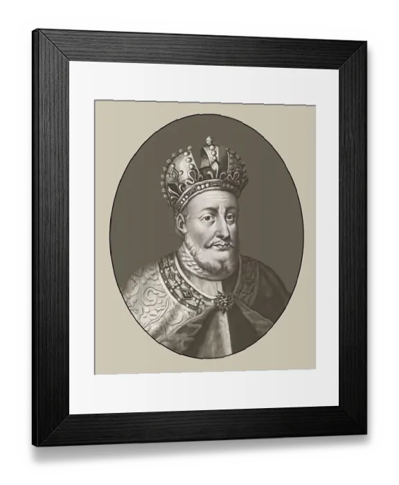 Framed Print : Charles the Bald, 823 - 877, emperor of the Carolingian Empire Framed Print : Charles the Bald, 823 - 877, emperor of the Carolingian Empire