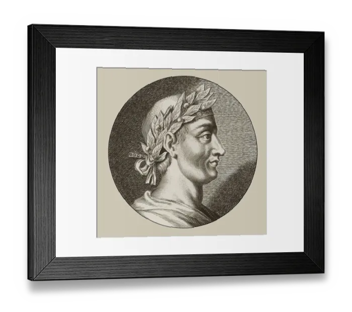 Framed Print : Charles the Bald, 823 - 877, emperor of the Carolingian Empire Framed Print : Charles the Bald, 823 - 877, emperor of the Carolingian Empire