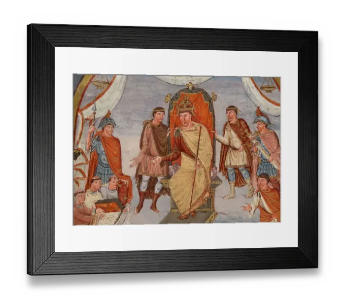 Framed Print : Charles the Bald, 823 - 877, emperor of the Carolingian Empire Framed Print : Charles the Bald, 823 - 877, emperor of the Carolingian Empire